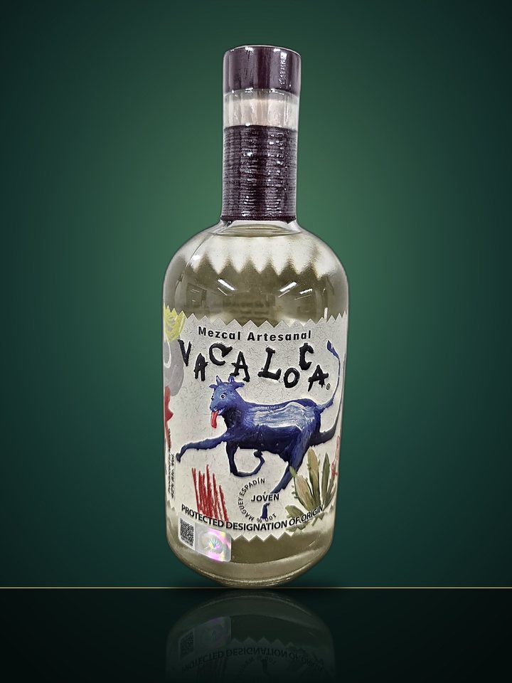 Mezcal Vaca Loca Premium Artisanal Mezcal · Espadín