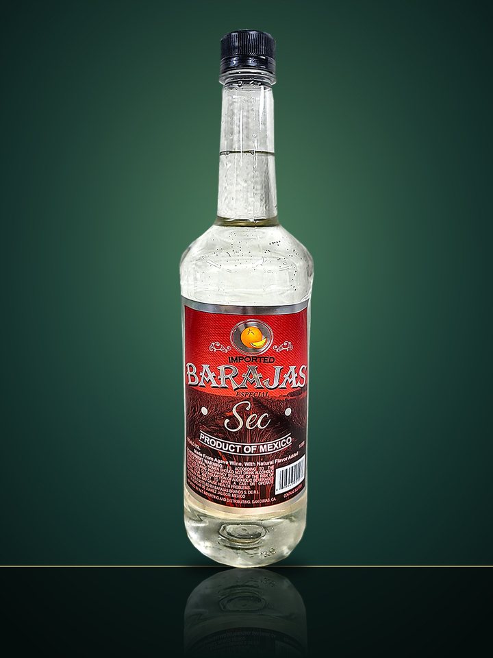 Barajas Especial Sec · Orange flavor